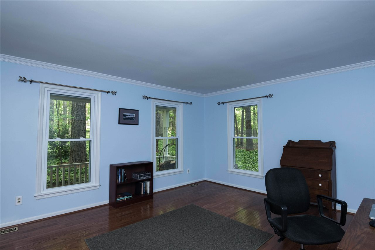 9609 Rock Creek Road Raleigh, NC 27613 - Photo 12 of 25 Living Room is currently being used as an office. Living Room