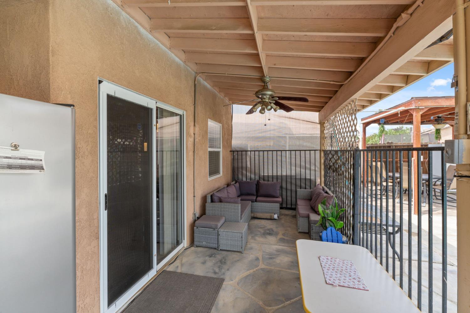 180 Cheney Lane Coalinga, CA 93210 - Photo 31 of 33 a view of a porch with furniture
