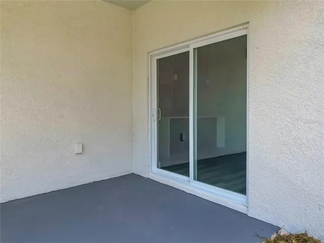 a view of a entryway of a house