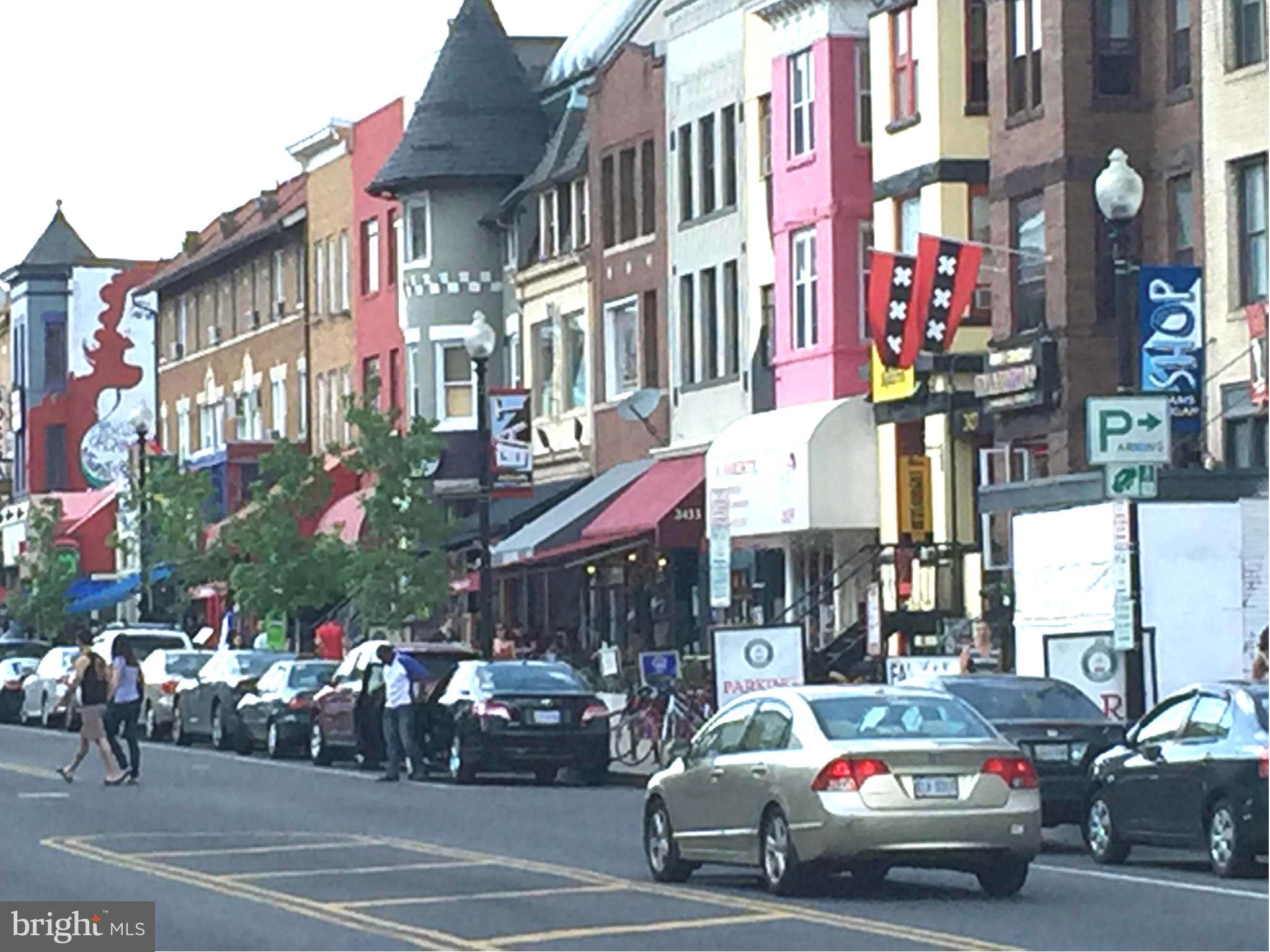 1806 Belmont Road Northwest, Unit 1 Washington, DC 20009 - Photo 24 of 25 Shops, restaurants and nightlife galore!