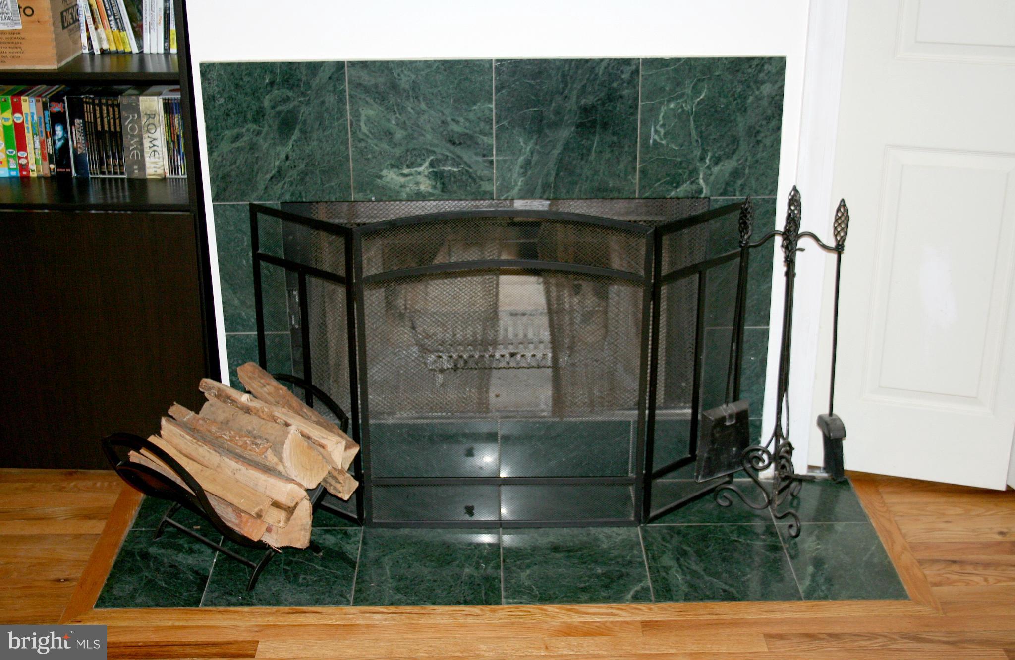 Real Wood Burning Fireplace (two total)