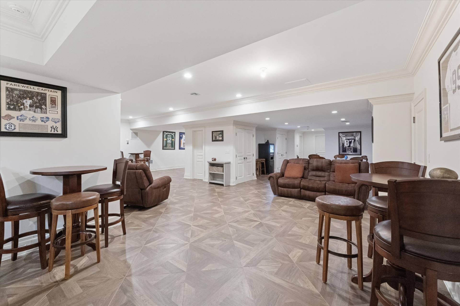 154 Northside Drive Sag Harbor, NY 11963 - Photo 19 of 21 a living room with furniture a dining table and chairs with wooden floor