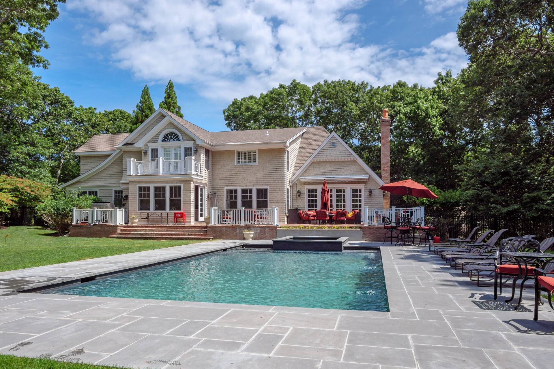 154 Northside Drive Sag Harbor, NY 11963 - Photo 2 of 21 a front view of house with yard and green space
