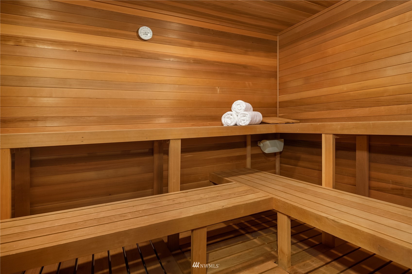 611 Evergreen Point Road Medina, WA 98039 - Photo 29 of 40 a view of a wooden floor