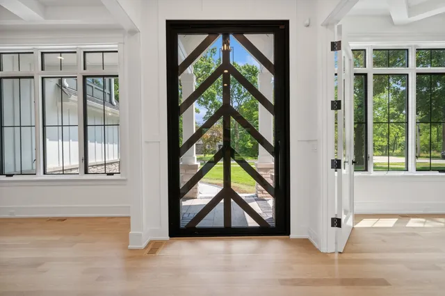 a view of an entryway