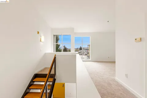 a view of a swimming pool and an outdoor space