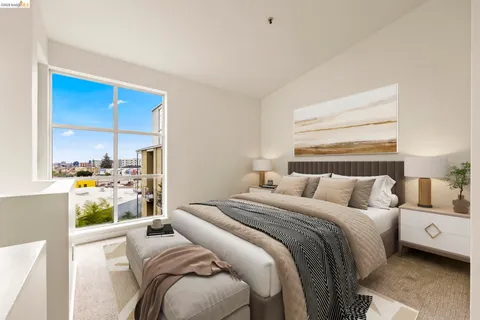 a tall building sitting on the side of a street