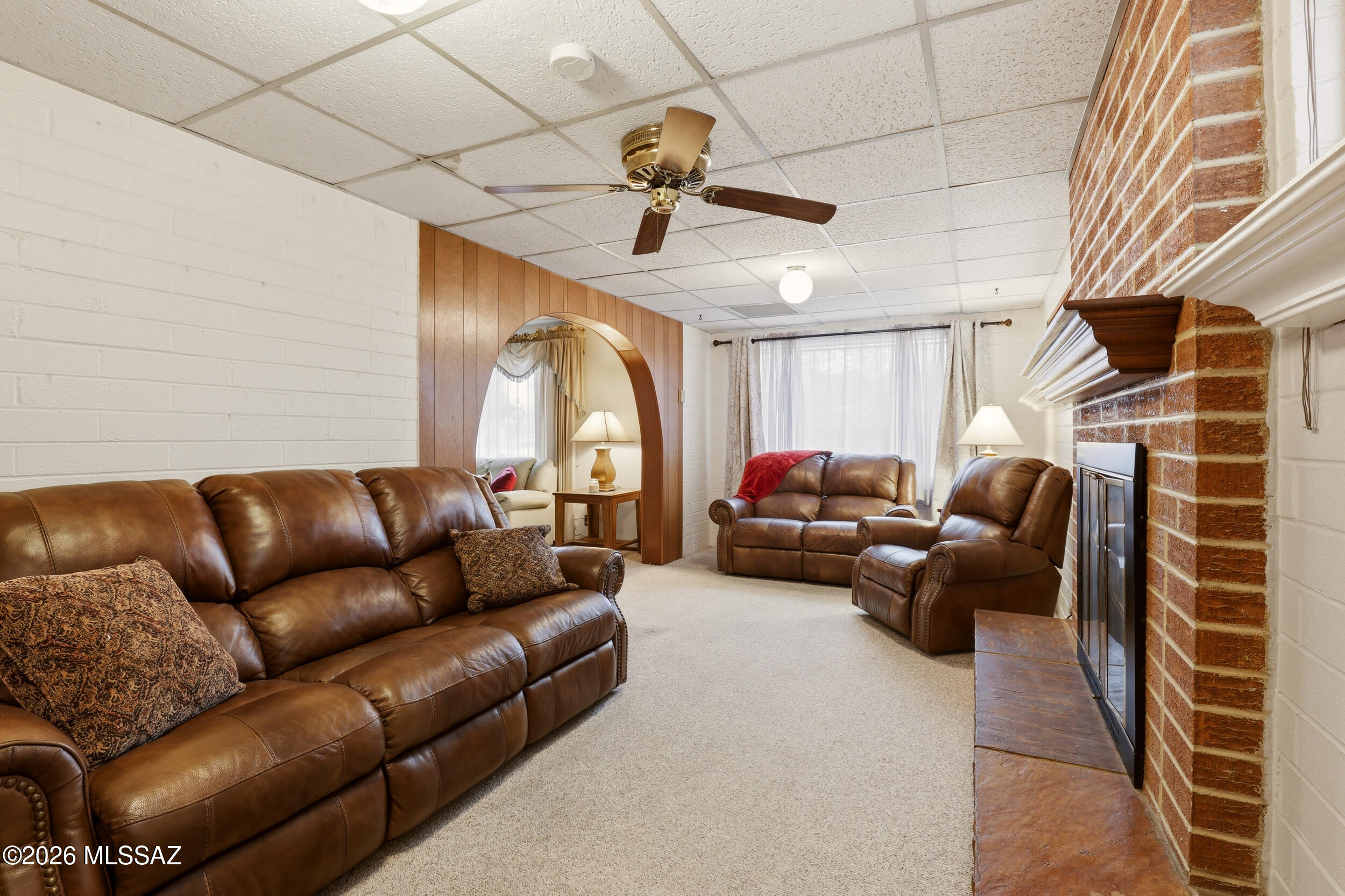 3632 East Juarez Street Tucson, AZ 85713 - Photo 12 of 37 Family Room with fireplace