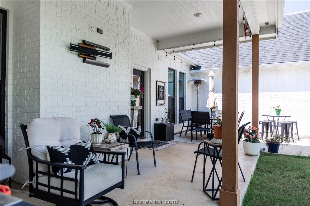 5036 Glory Road Bryan, TX 77808 - Photo 44 of 50 Covered patio area, back of home
