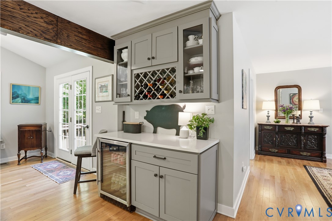 1570 Rock Castle Road Goochland, VA 23063 - Photo 15 of 53 Custom built-in cabinetry featuring glass-front up