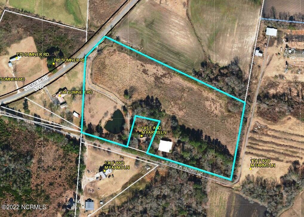 796 Sumner Road Pink Hill, NC 28572 - Photo 2 of 3 aerial map