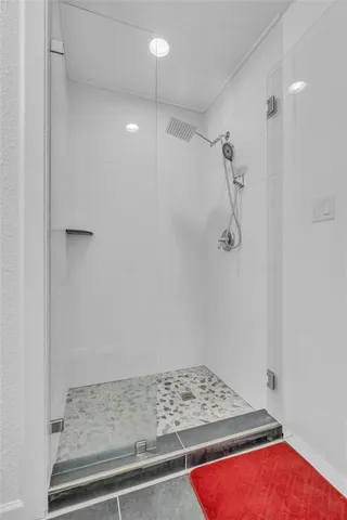 a view of wooden floor