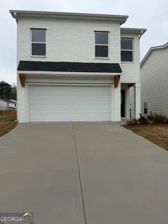 a view of a car garage