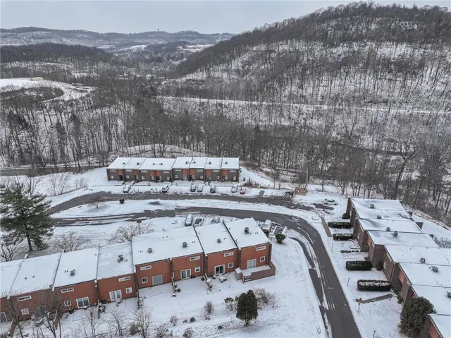 a view of a city with tall buildings