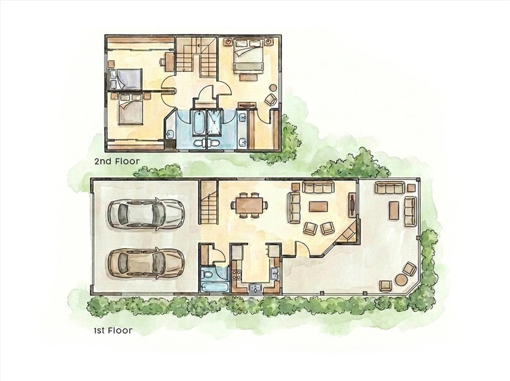 7268 Hermosa Avenue Rancho Cucamonga, CA 91701 - Photo 49 of 50 a bathroom with a mirror and a sink
