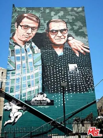 an outdoor view of a garden