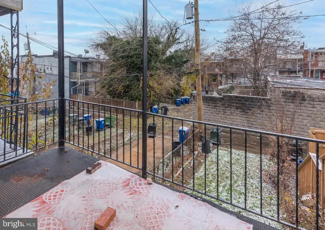 a view of front door