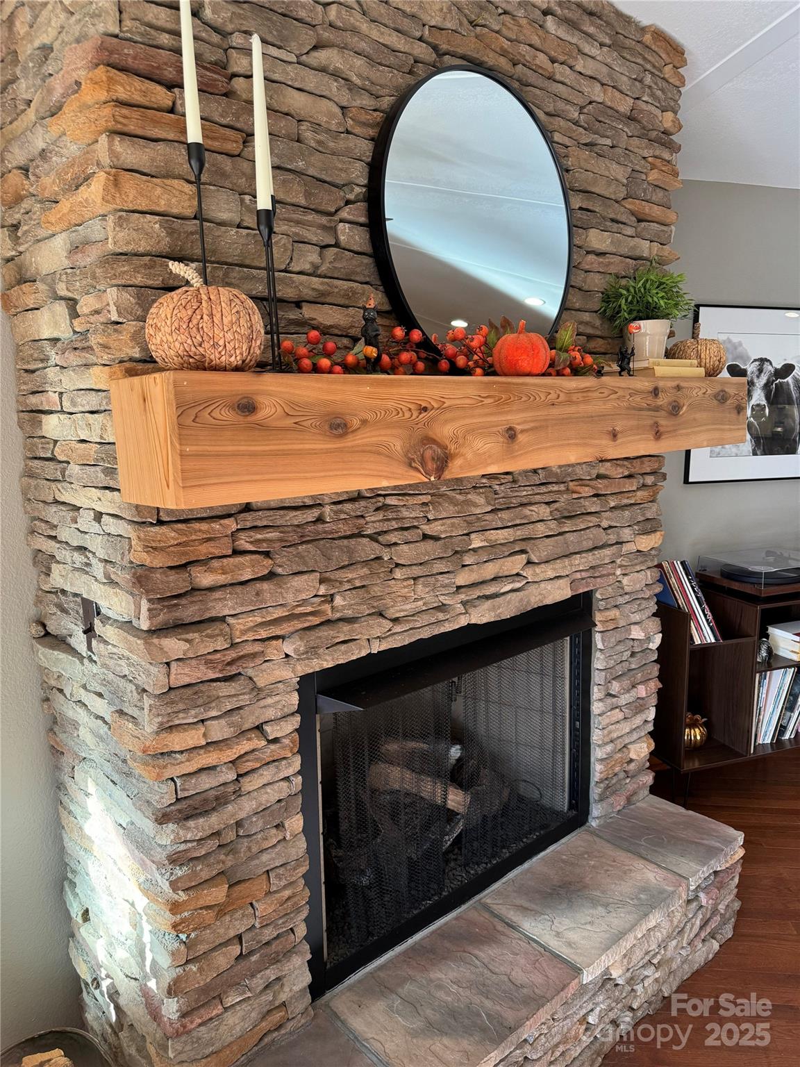 939 Morgan Hill Road Black Mountain, NC 28711 - Photo 8 of 48 a picture of a fireplace in a room
