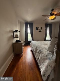 6232 Ridge Avenue Philadelphia, PA 19128 - Photo 3 of 20 a bedroom with a bed and wooden floor