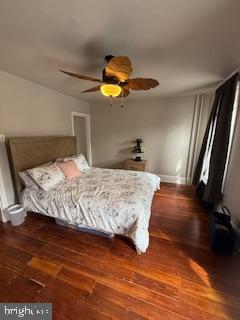 6232 Ridge Avenue Philadelphia, PA 19128 - Photo 5 of 20 a bedroom with a bed and wooden floor