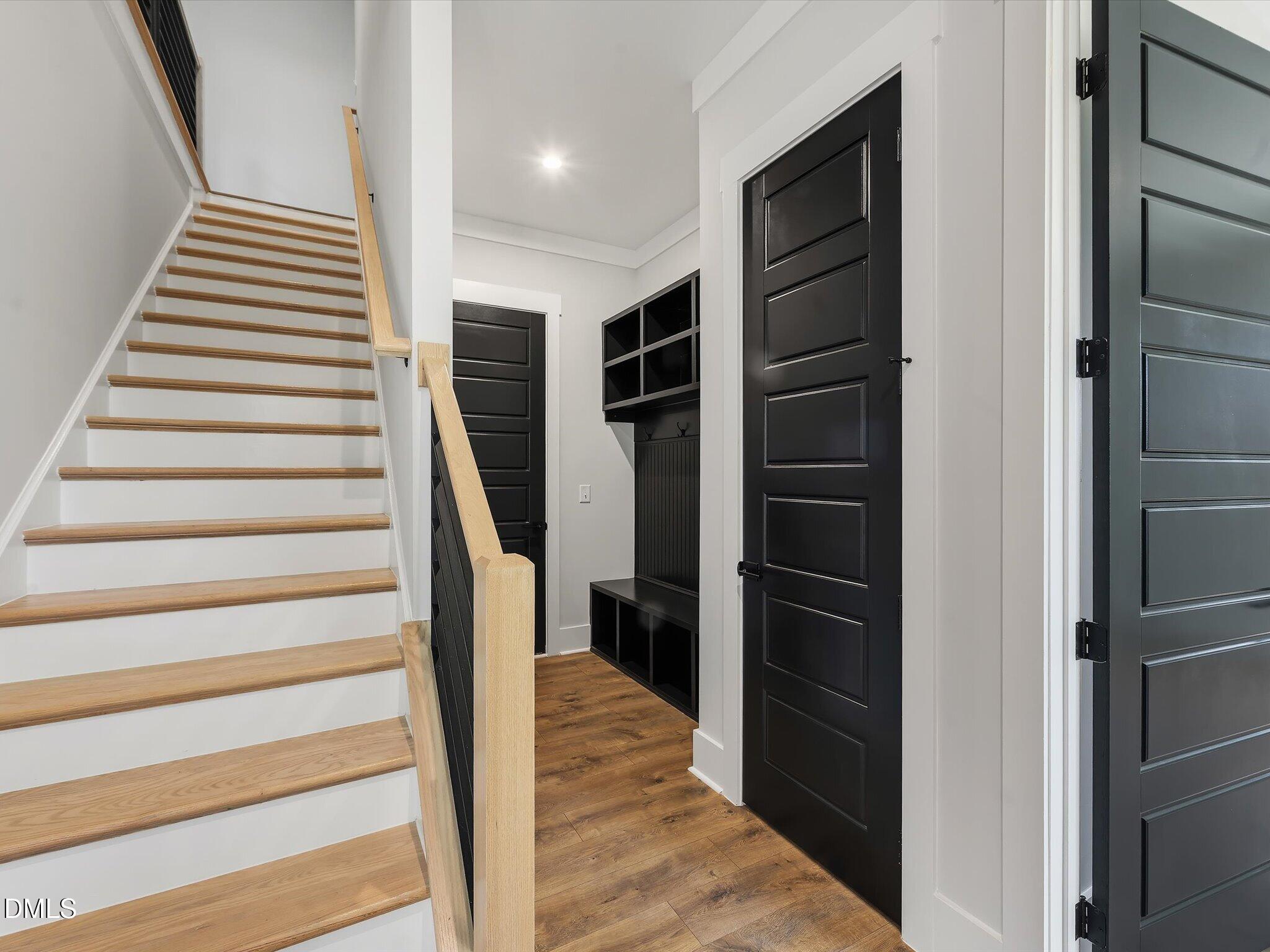 9912 Sauls Road Raleigh, NC 27603 - Photo 21 of 53 34-Staircase_Mud Room