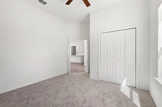 a view of empty room