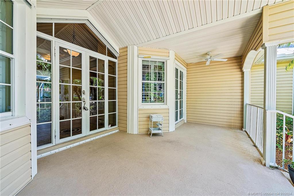 105 Henry Sewall Way Stuart, FL 34996 - Photo 32 of 33 a view of an empty room with a balcony