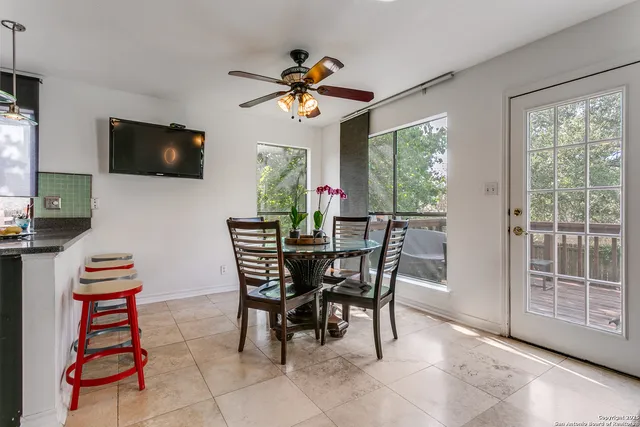 a dining room with furniture and window livingroom