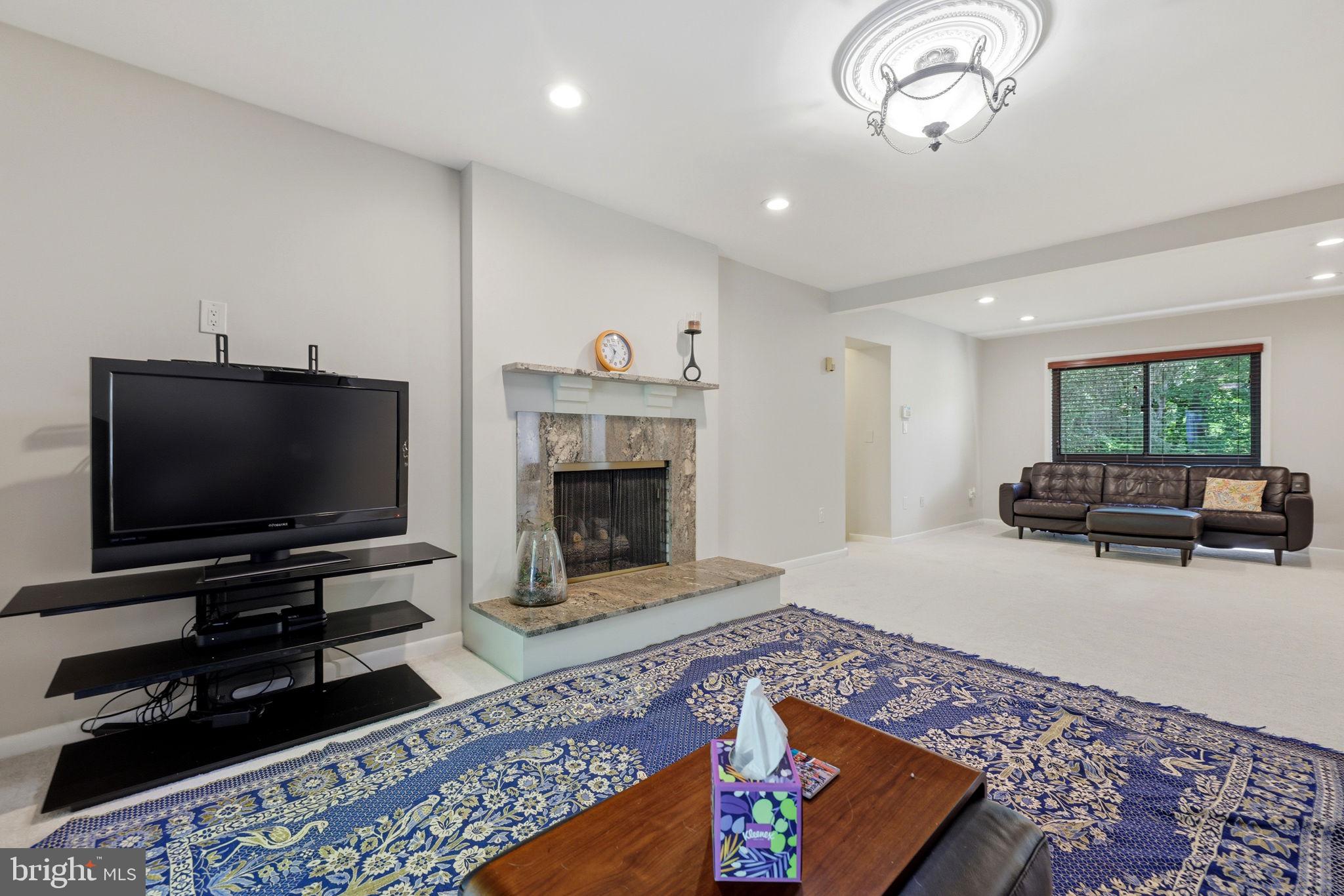 8578 Brickyard Road Potomac, MD 20854 - Photo 30 of 83 Family room with Fireplace