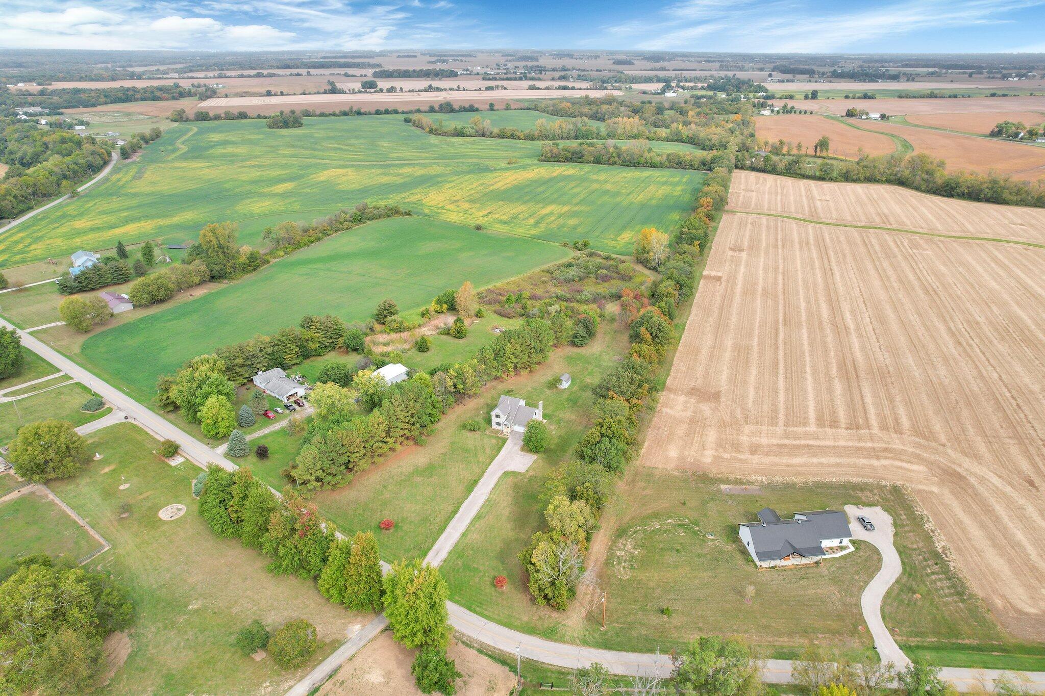 7176 Darby Road Circleville, OH 43113 - Photo 42 of 45 Overhead Drone View