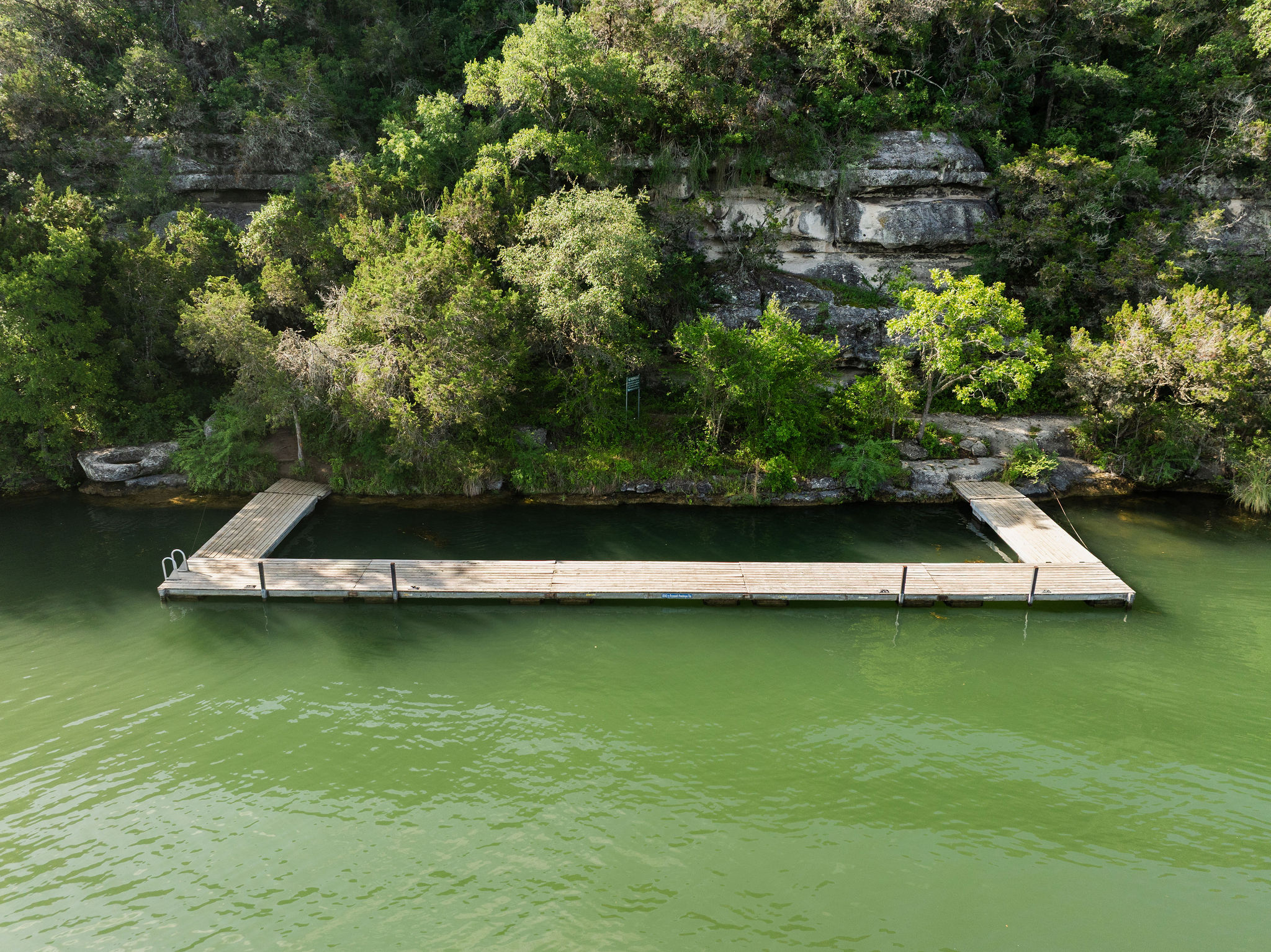 1901 Sea Eagle View Austin, TX 78738 - Photo 3 of 39 Current private dock. Double decker swim dock along with separate dock with 2 boat slips under construction