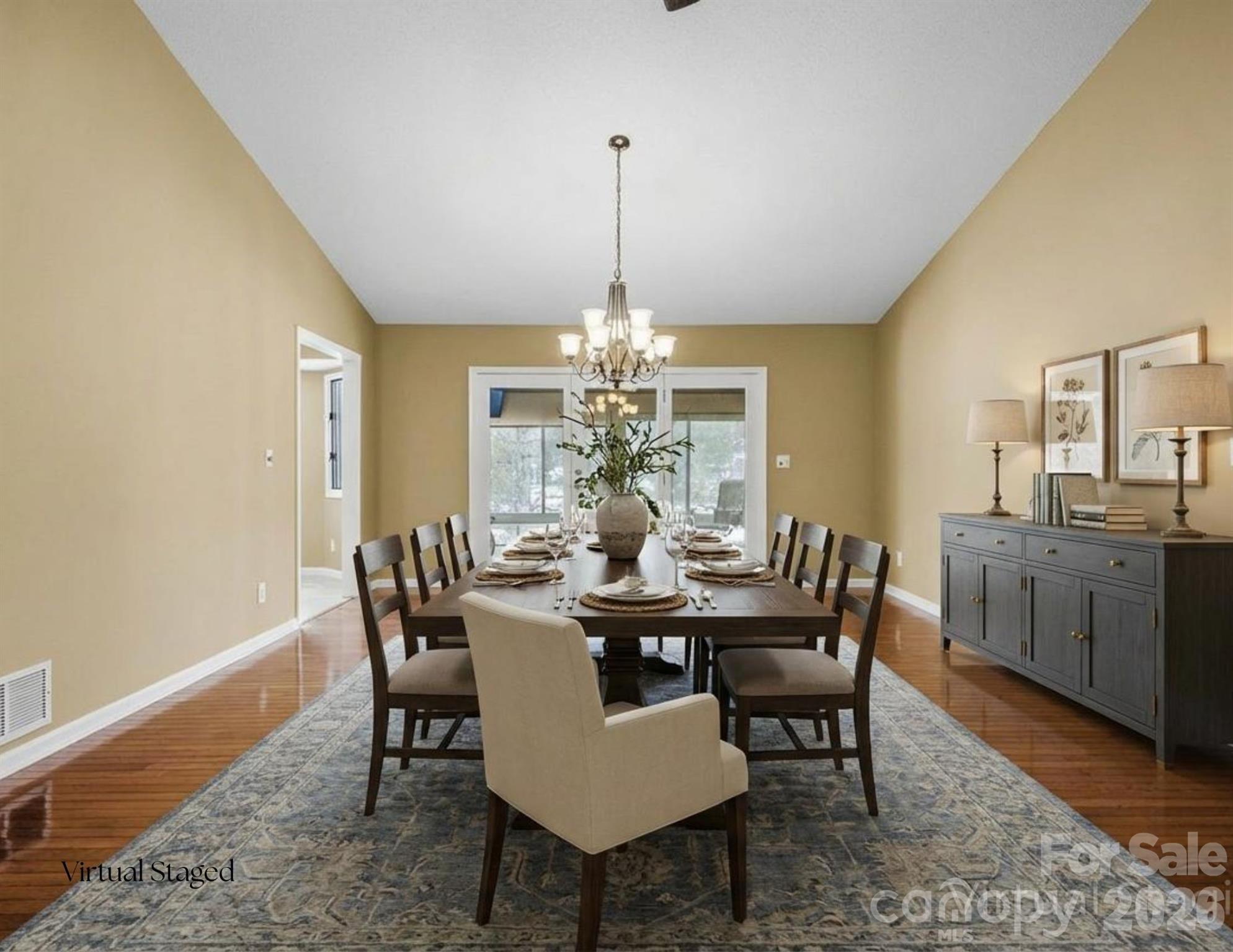 3100 Cove Loop Road Hendersonville, NC 28739 - Photo 11 of 43 a view of a dining room with furniture and window