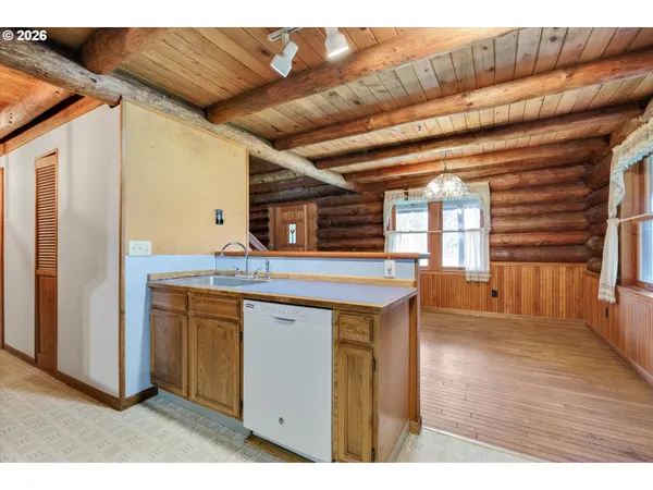 a view of pool and window