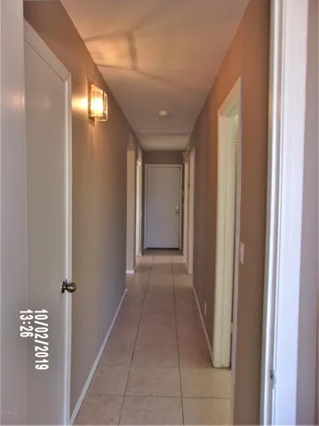 a view of a walk in closet