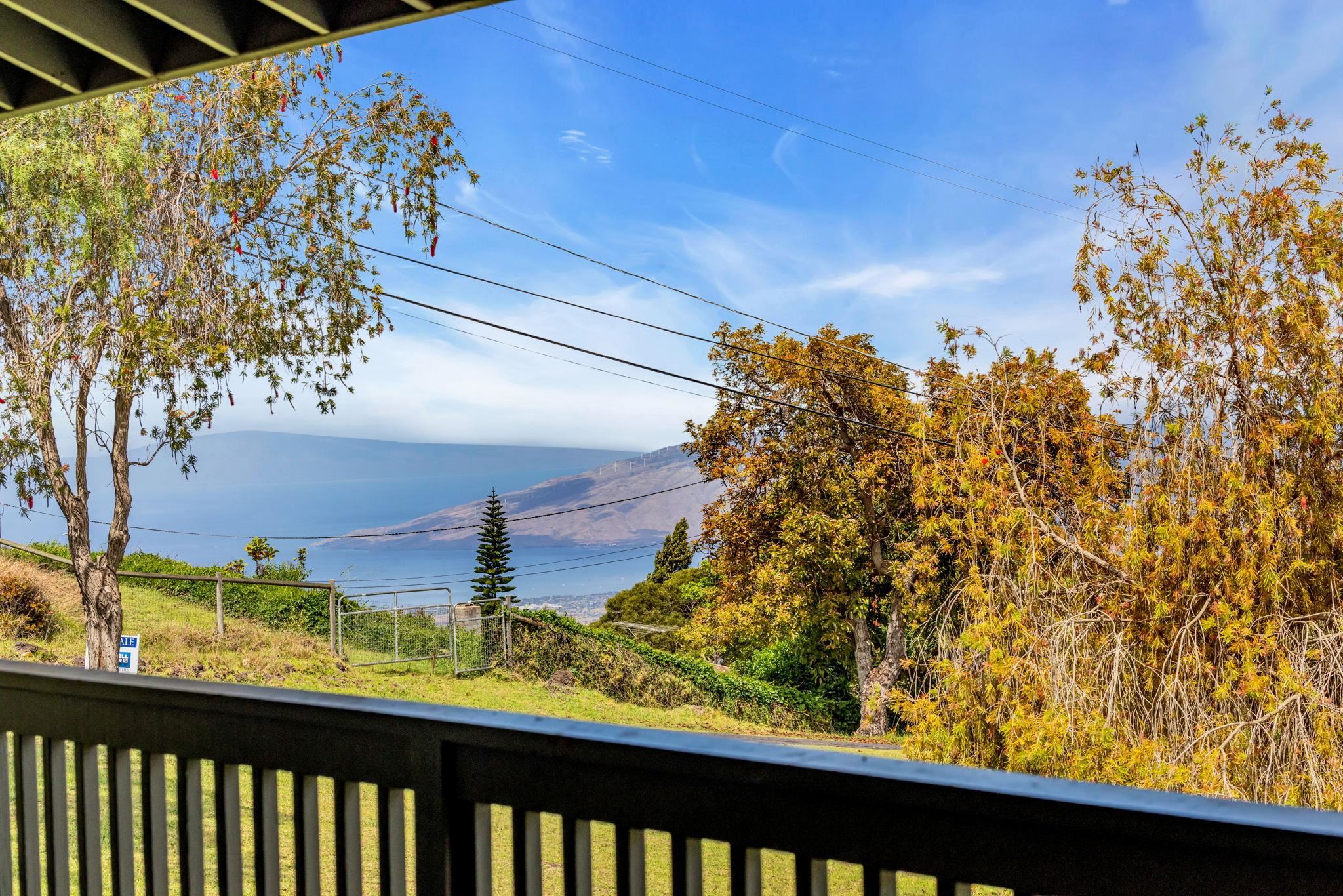 115 Alae Road Kula, HI 96790 - Photo 33 of 50 a view of a city from a balcony