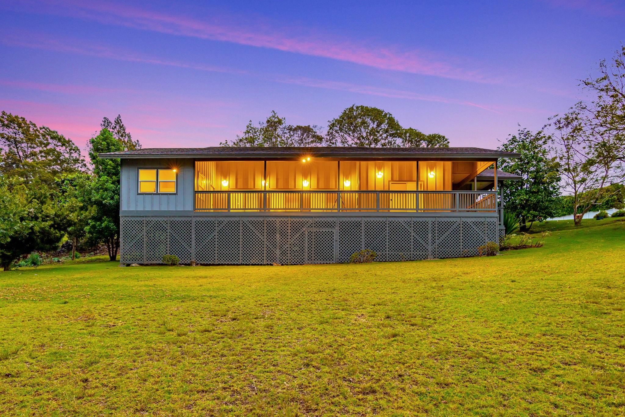 115 Alae Road Kula, HI 96790 - Photo 7 of 50 a view of swimming pool with outdoor seating and yard