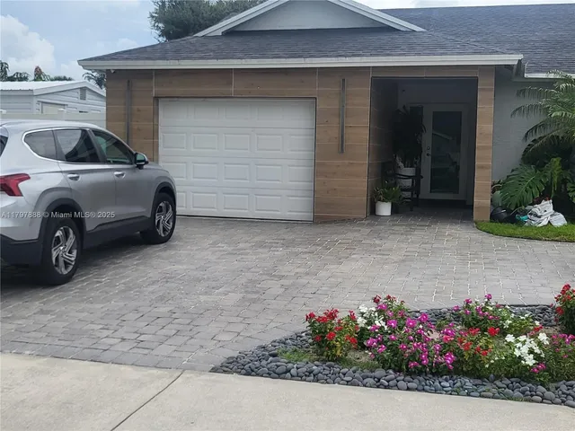 a view of a car garage