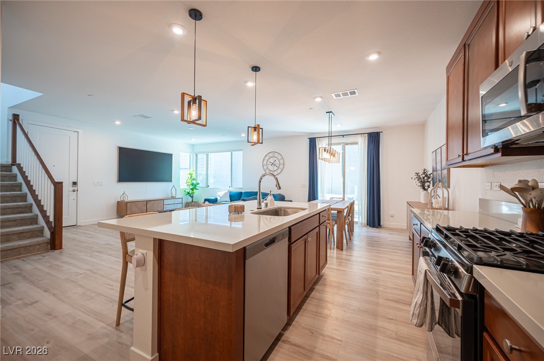9240 Rampa Street Las Vegas, NV 89166 - Photo 7 of 28 Side Kitchen View