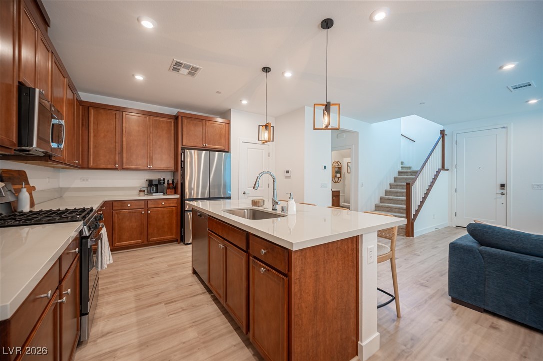 9240 Rampa Street Las Vegas, NV 89166 - Photo 8 of 28 Side Kitchen View