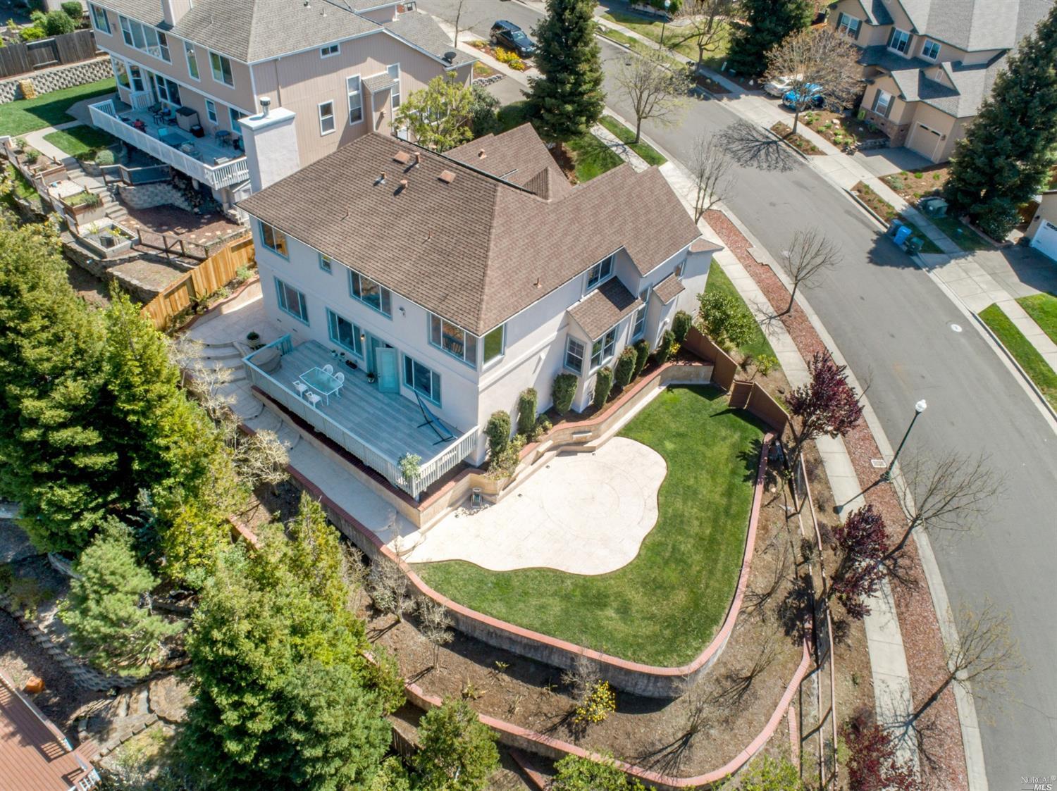 5863 Sailing Hawk Avenue Santa Rosa, CA 95409 - Photo 1 of 1 an aerial view of a house