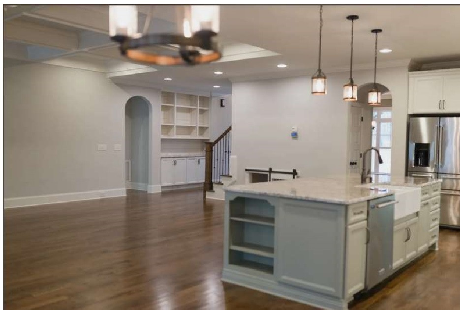 7921 Ebenezer Church Road Raleigh, NC 27612 - Photo 5 of 9 Here is a link to the builder website to see photos of similar finishes https://whitewaterhomes.biz/gallery Sample Kitchen