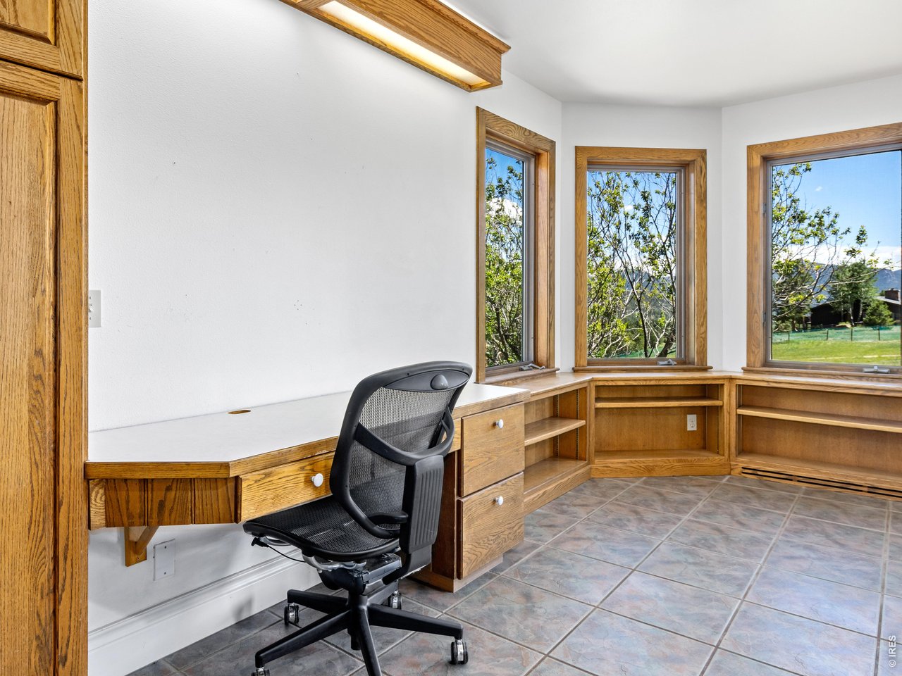 2180 Devils Gulch Road Estes Park, CO 80517 - Photo 20 of 40 Built-in home office off kitchen