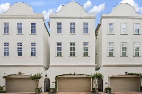 a view of a balcony with wooden floor