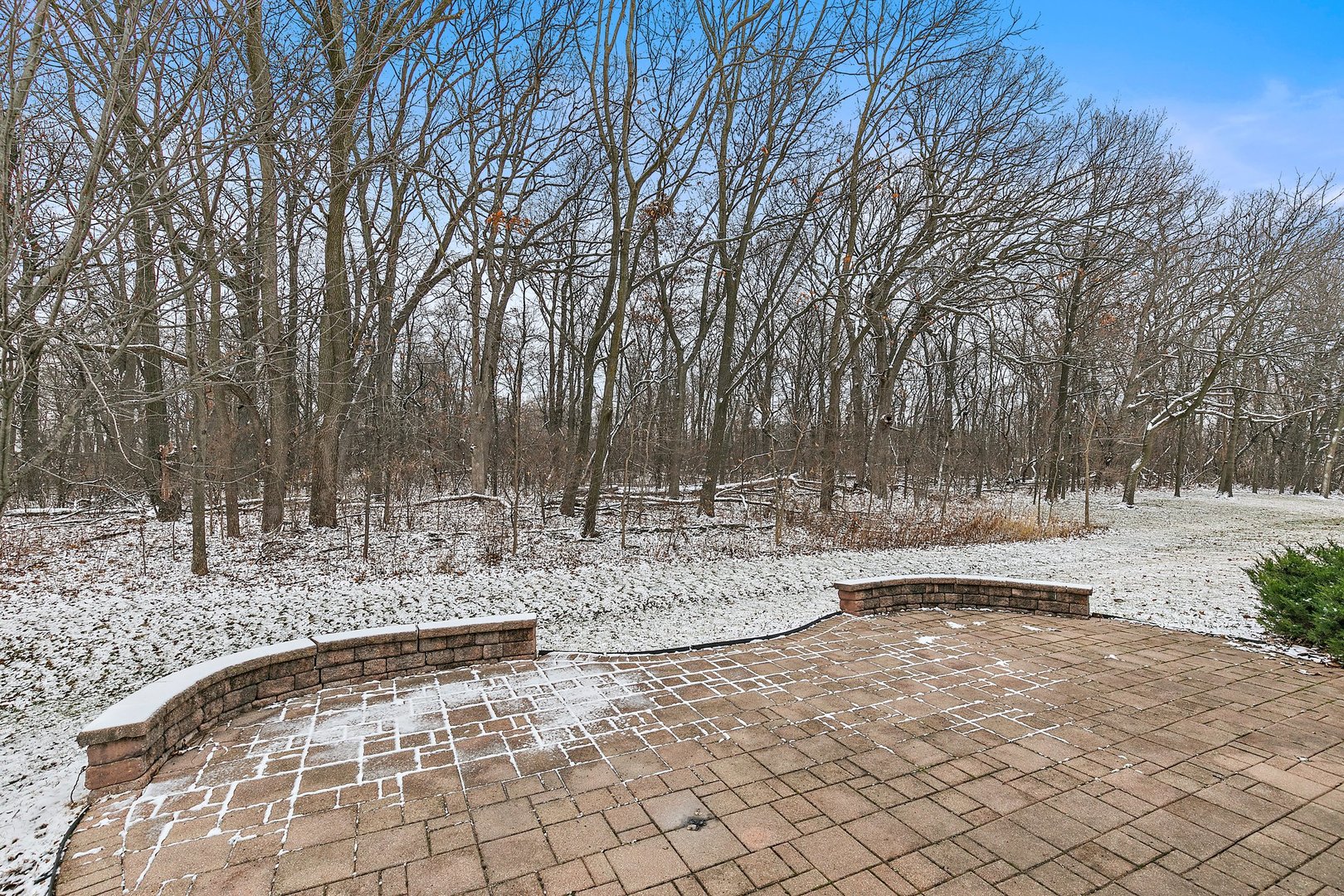 5734 Red Oak Drive Hoffman Estates, IL 60192 - Photo 30 of 31 a view of a yard with trees in the background
