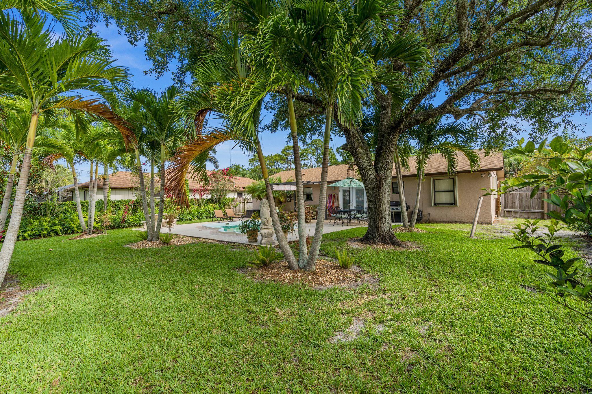 1282 Southwest Chase Road Port St. Lucie, FL 34953 - Photo 18 of 27 back yard