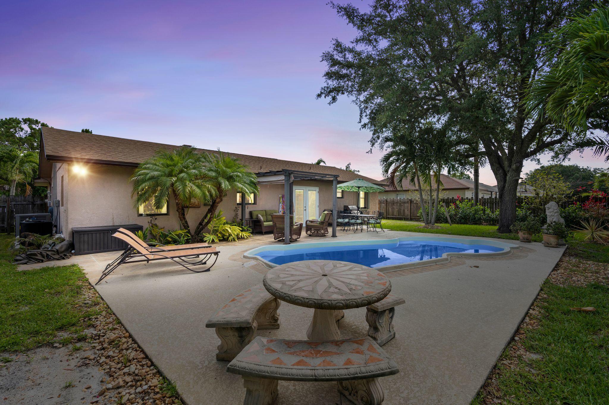 1282 Southwest Chase Road Port St. Lucie, FL 34953 - Photo 2 of 27 pool