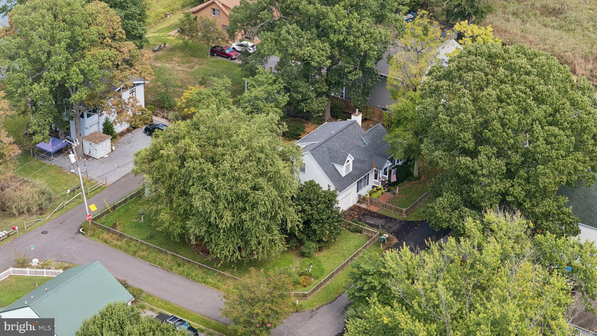 968 Chesapeake Avenue Deale, MD 20751 - Photo 4 of 57 an aerial view of a house with a yard