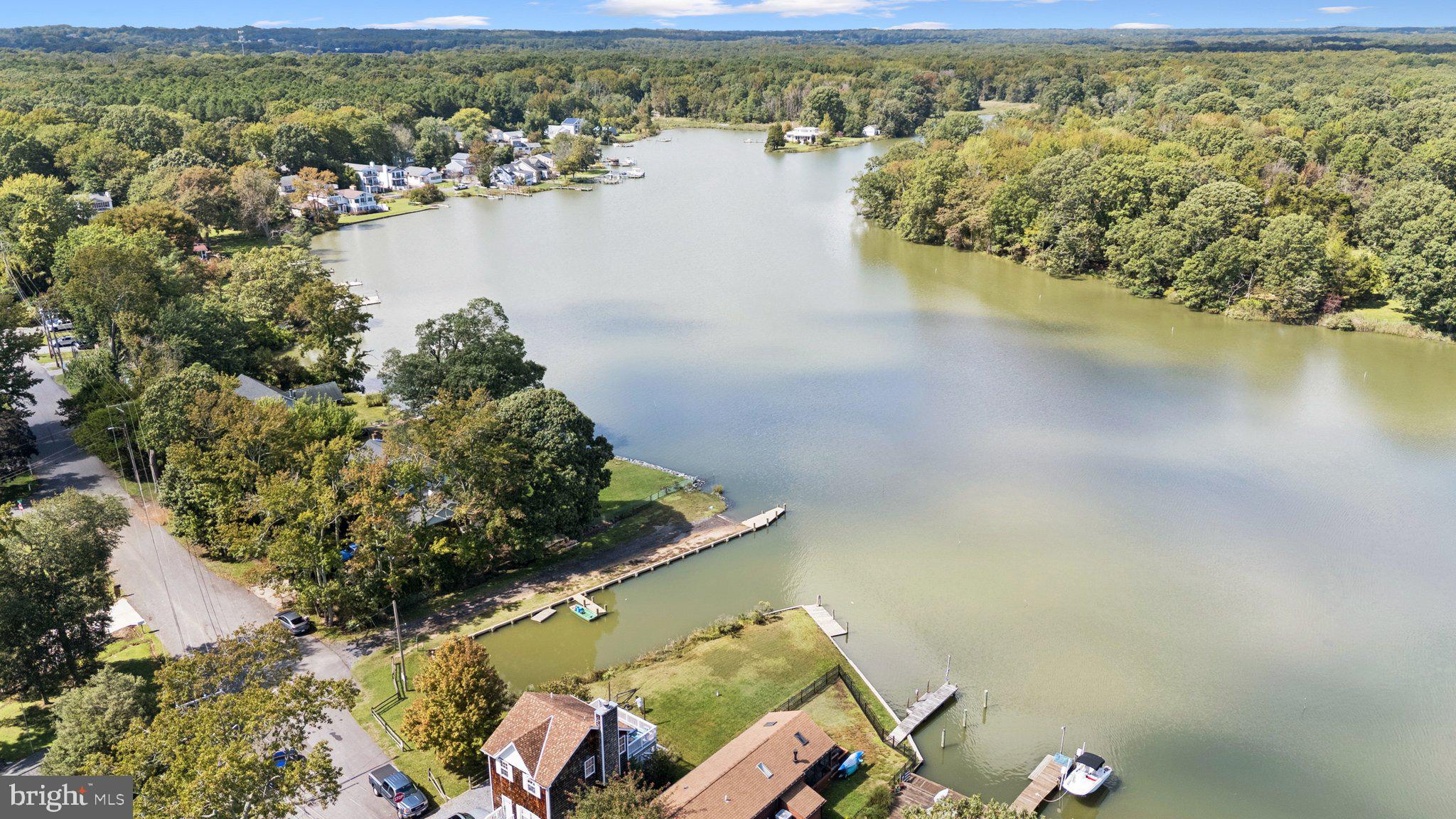 968 Chesapeake Avenue Deale, MD 20751 - Photo 50 of 57 an aerial view of residential houses with outdoor space