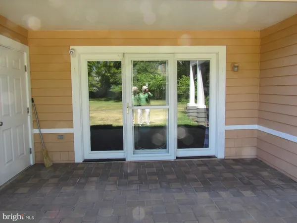 a view of front door