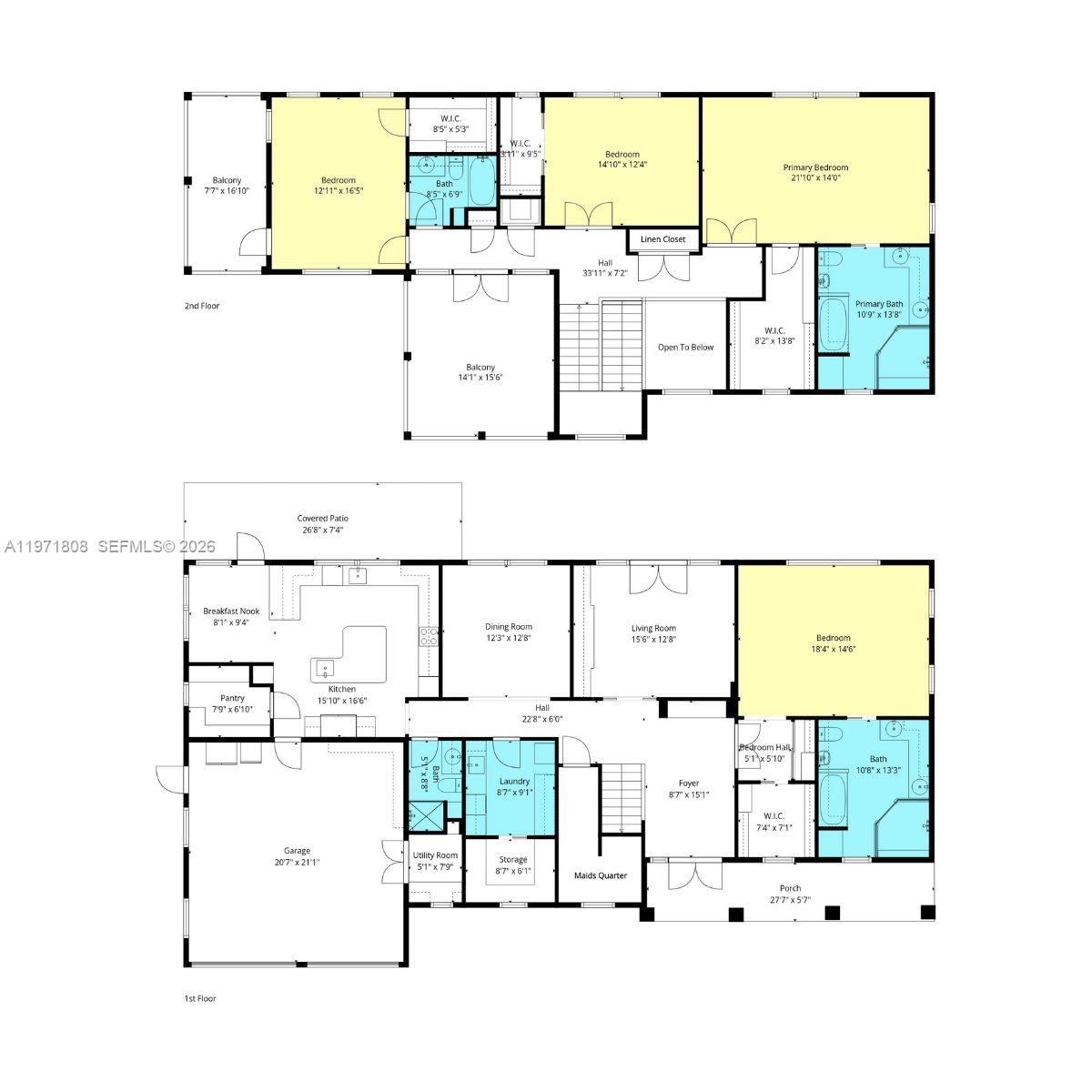 4251 Southwest 11th Street Miami, FL 33134 - Photo 39 of 41 Floorplan
